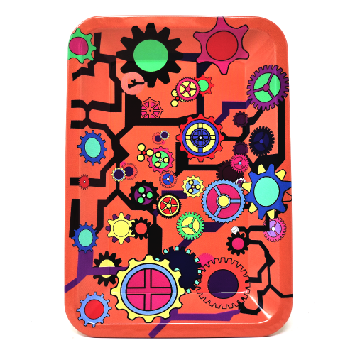 Pinky Gears Rolling tray