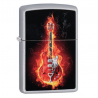 ZIPPO GUITAR IN FLAMES