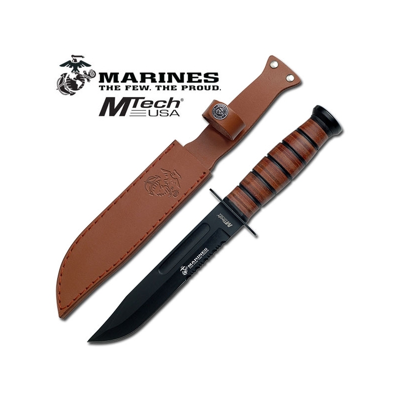 12" MTECH US MARINES FIXED BLADE KNIFE