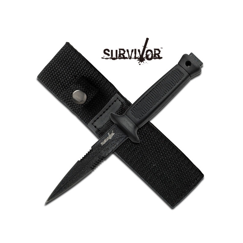 6.5" SURVIVOR FIXED BLADE KNIFE