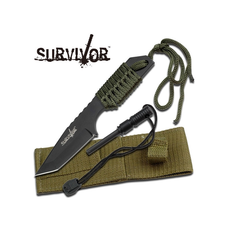 7" SURVIVOR FIXED BLADE KNIFE