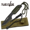 7" SURVIVOR FIXED BLADE KNIFE