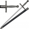 39" MEDIEVAL SWORD + SCABBARD