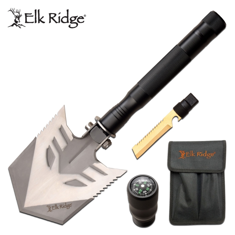 15.5" PELLE ELK RIDGE + KIT DE SURVIE