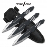 (3x) 5.5" PERFECT POINT THROWING KNIFE SET