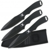 (3x) 8" PERFECT POINT THROWING KNIFE SET
