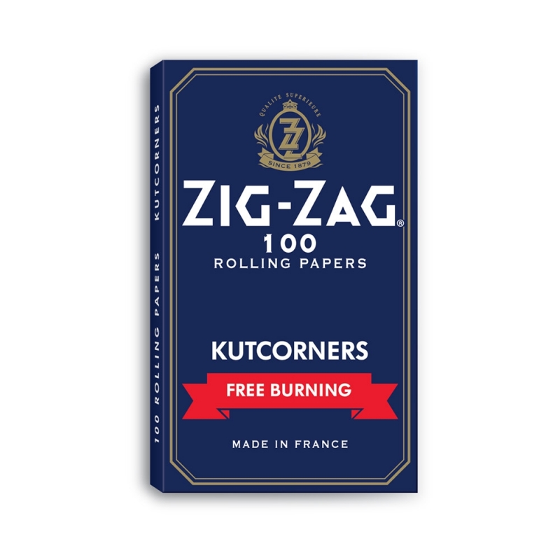 ZIG ZAG PAPER BLUE KUTCORNERS FREEBURNING