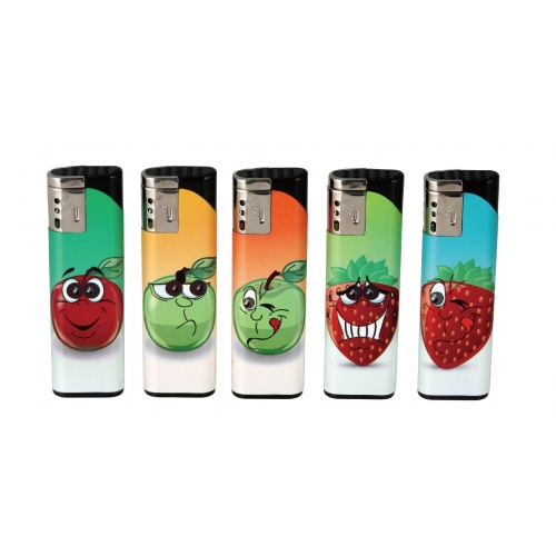 (x50) Duco Torch Lighters - SMILIE