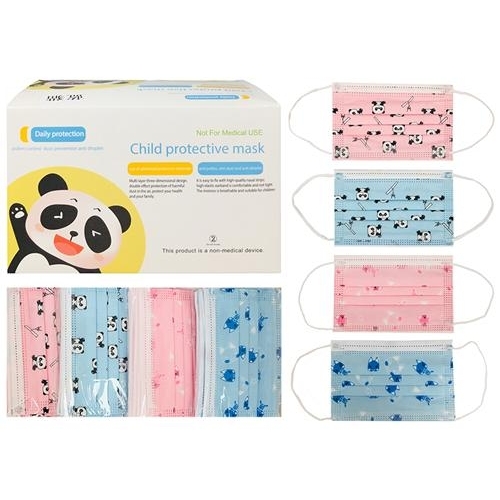 DISPOSABLE FACE MASK 3-PLY 50PK FOR KIDS