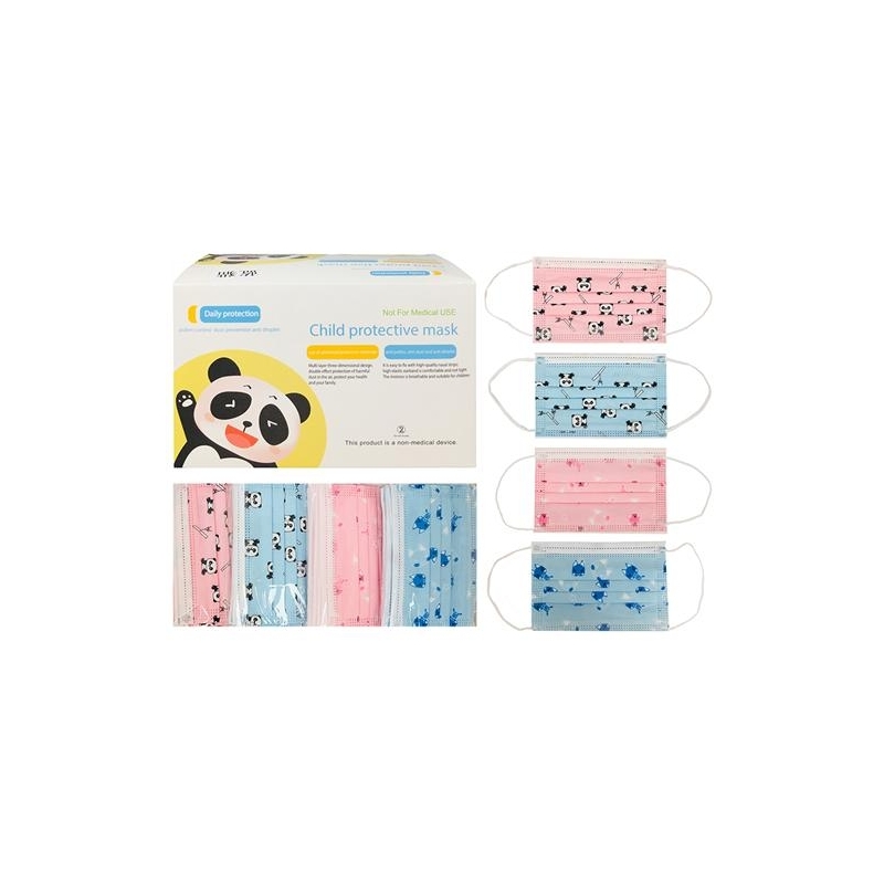 DISPOSABLE FACE MASK 3-PLY 50PK [BOXLESS]