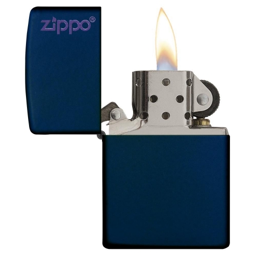 ZIPPO NAVY MATTE & LOGO (239ZL)