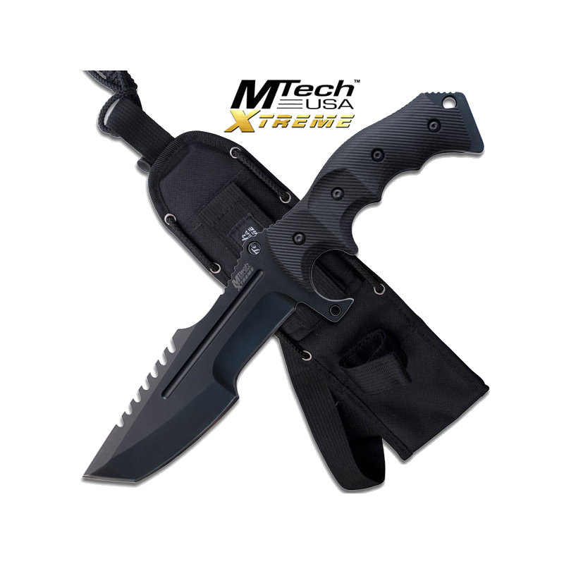 MTech USA XTREME TACTICAL FIXED BLADE KNIFE