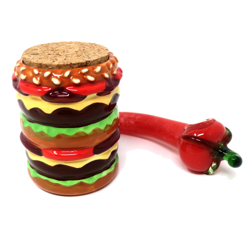 Contenant céramique hamburger