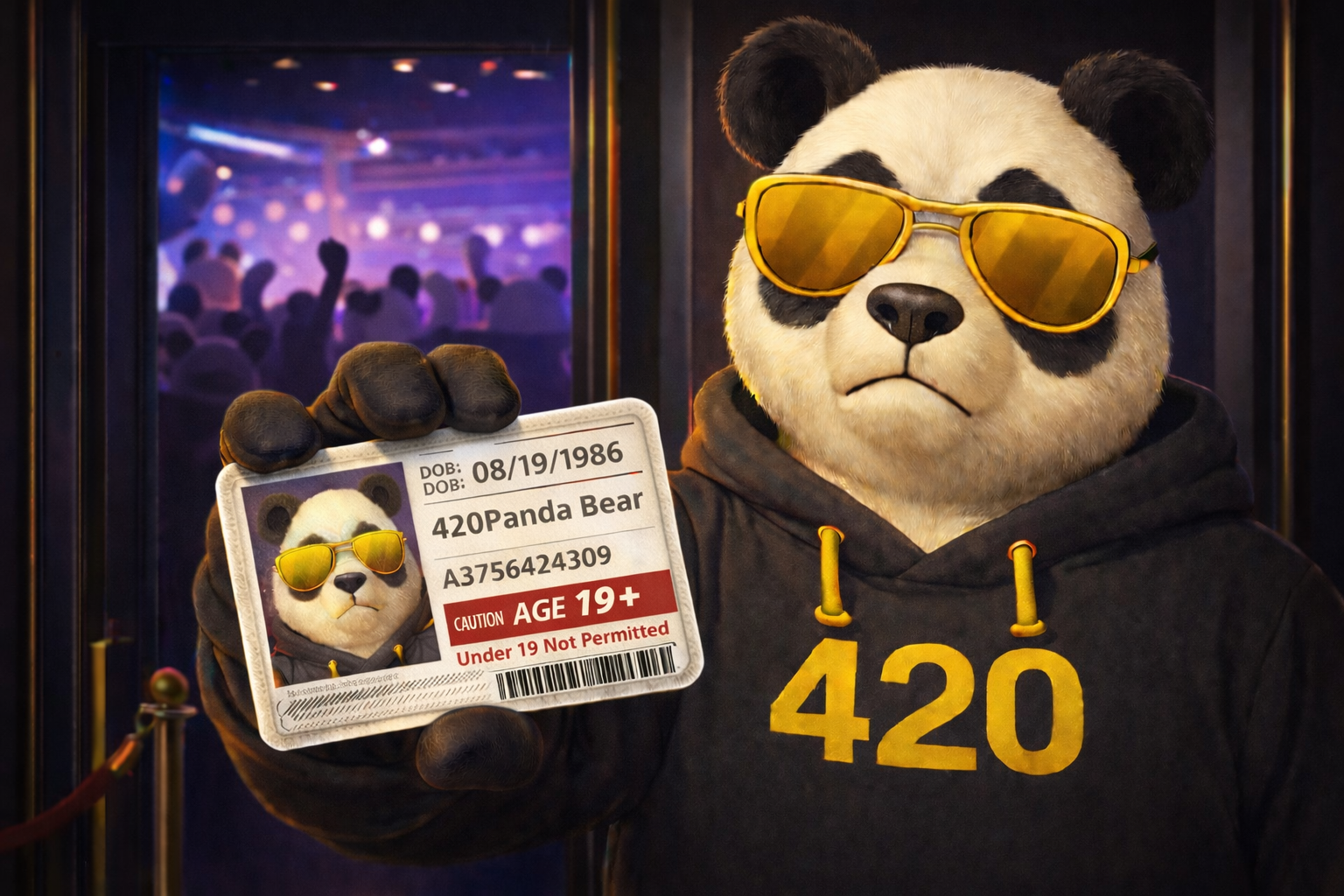 Age Verification at 420 Panda